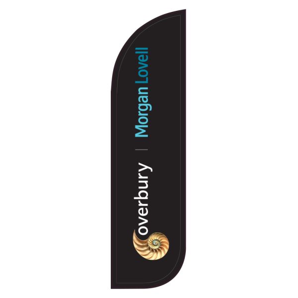 Curved 3 Metre Flag
